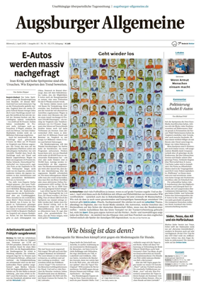 Cover of Augsburger Allgemeine (Ausgabe Stadt)