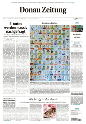 Cover of Donau Zeitung