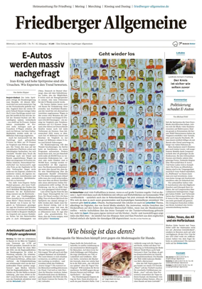 Cover of Friedberger Allgemeine