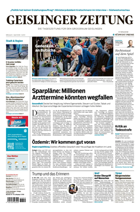 Cover of Geislinger Zeitung