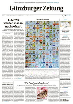 Cover of Guenzburger Zeitung