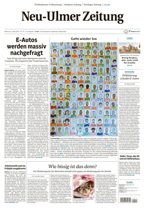 Cover of Neu-Ulmer Zeitung