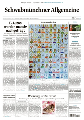 Cover of Schwabmunchner Allgemeine