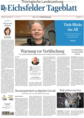 Cover of Thuringische Landeszeitung (Eichsfeld)