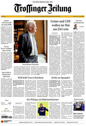 Cover of Trossinger Zeitung