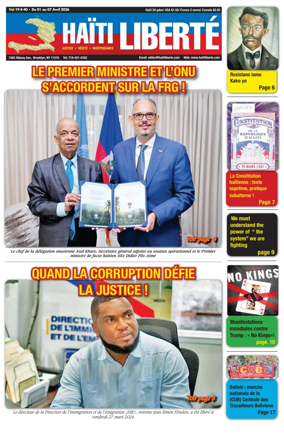 Cover of Haiti Liberte