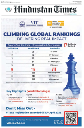 Cover of Hindustan Times ST (Jaipur)