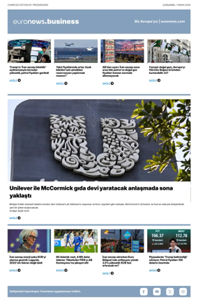 Cover of Euronews Business (Turkish) Compiled Editions