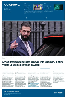 Cover of EuroNews (English Edition)