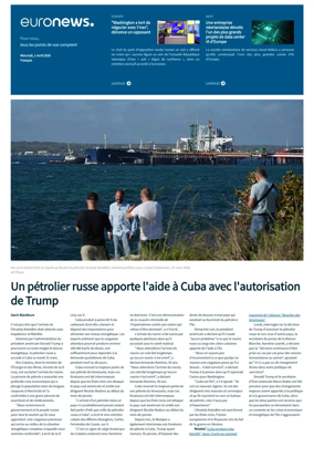 Cover of EuroNews (French Edition)