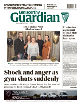 Cover of Enniscorthy Guardian
