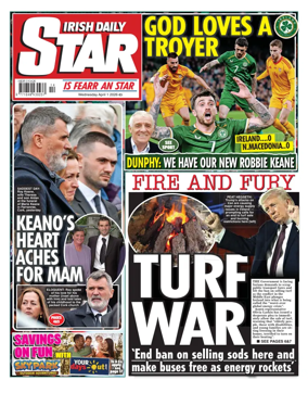 Cover of Irish Daily Star