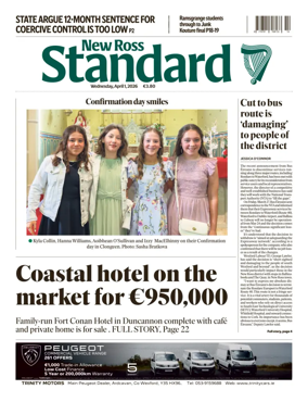 Cover of New Ross Standard