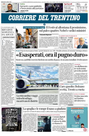 Cover of Corriere del Trentino