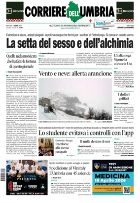 Cover of Corriere dell Umbria