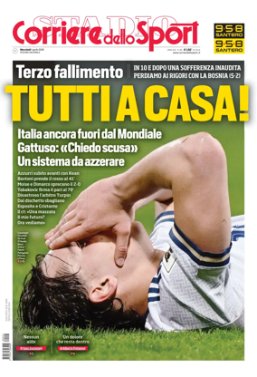 Cover of Corriere dello Sport (Nazionale)