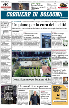 Cover of Corriere di Bologna