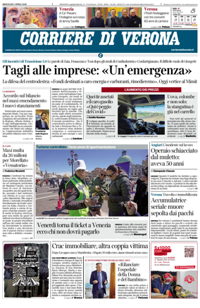 Cover of Corriere di Verona