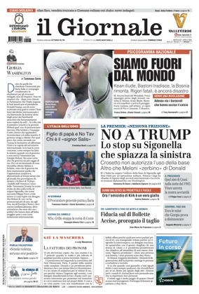 Cover of Il Giornale (Italy)