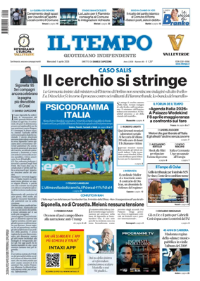 Cover of Il Tempo (Nazionale)