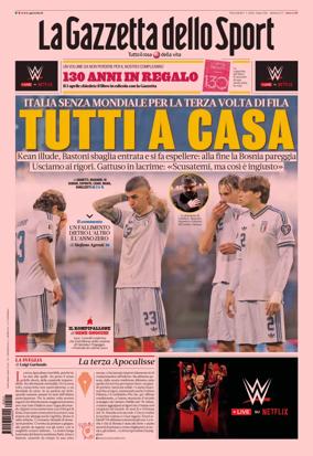 Cover of La Gazzetta dello Sport - Milano