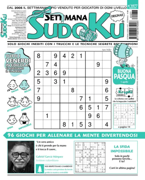 Cover of Settimana Sudoku