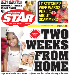 Cover of The Star (Jamaica)