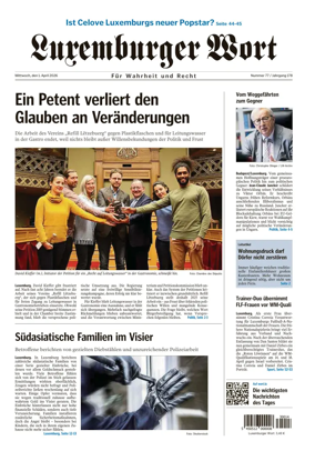 Cover of Luxemburger Wort