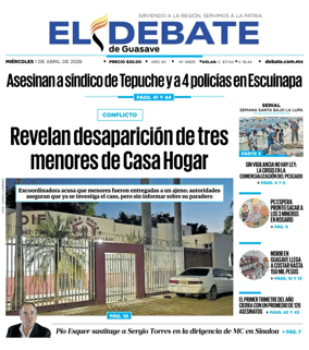 Cover of El Debate de Guasave