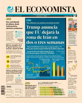 Cover of El Economista (Mexico)