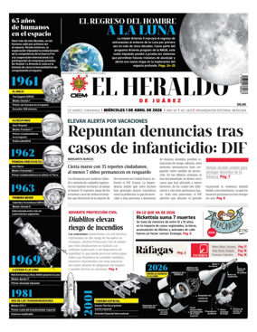 Cover of El Heraldo de Juarez