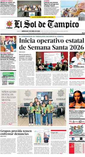 Cover of El Sol de Tampico