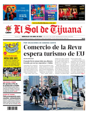 Cover of El Sol de Tijuana