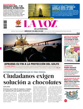 Cover of La Voz de la Frontera