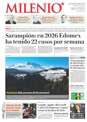 Cover of Milenio Edo de Mexico