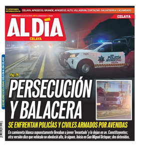 Cover of Periodico Al Dia (Celaya)