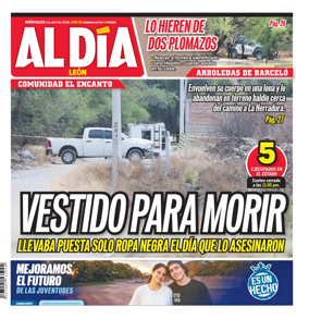 Cover of Periodico Al Dia (Leon)