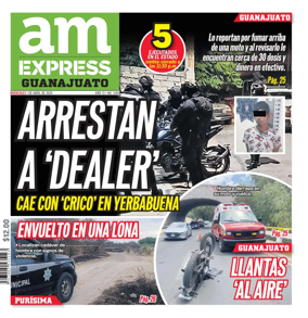 Cover of Periodico AM Express (Guanajuato)