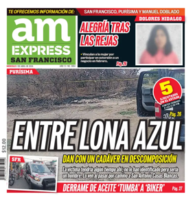Cover of Periodico AM Express (San Francisco del Ricon)