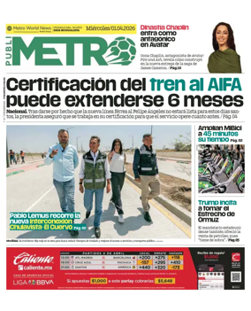 Cover of Publimetro Guadalajara