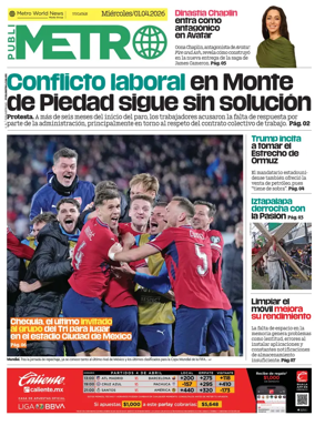 Cover of Publimetro Merida