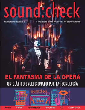 Cover of sound:check magazine mexico