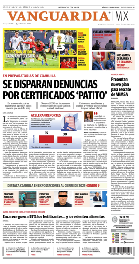 Cover of Vanguardia
