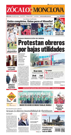 Cover of Zocalo Monclova