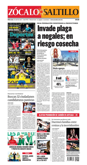 Cover of Zocalo Saltillo