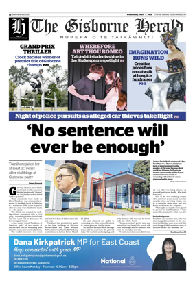 Cover of The Gisborne Herald