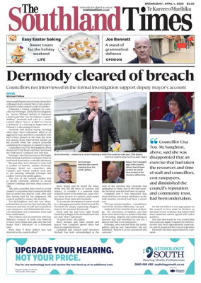 Cover of The Southland Times