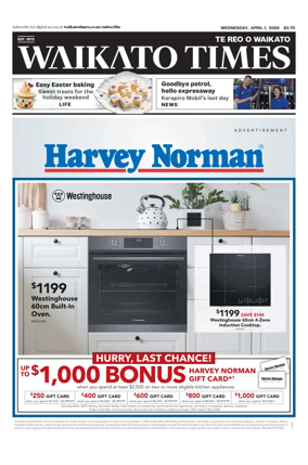 Cover of Waikato Times