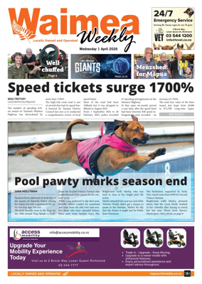 Cover of Waimea Weekly