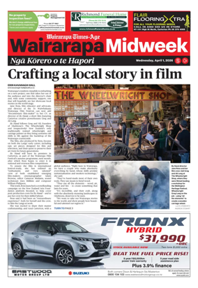 Cover of Wairarapa Times-Age Midweek